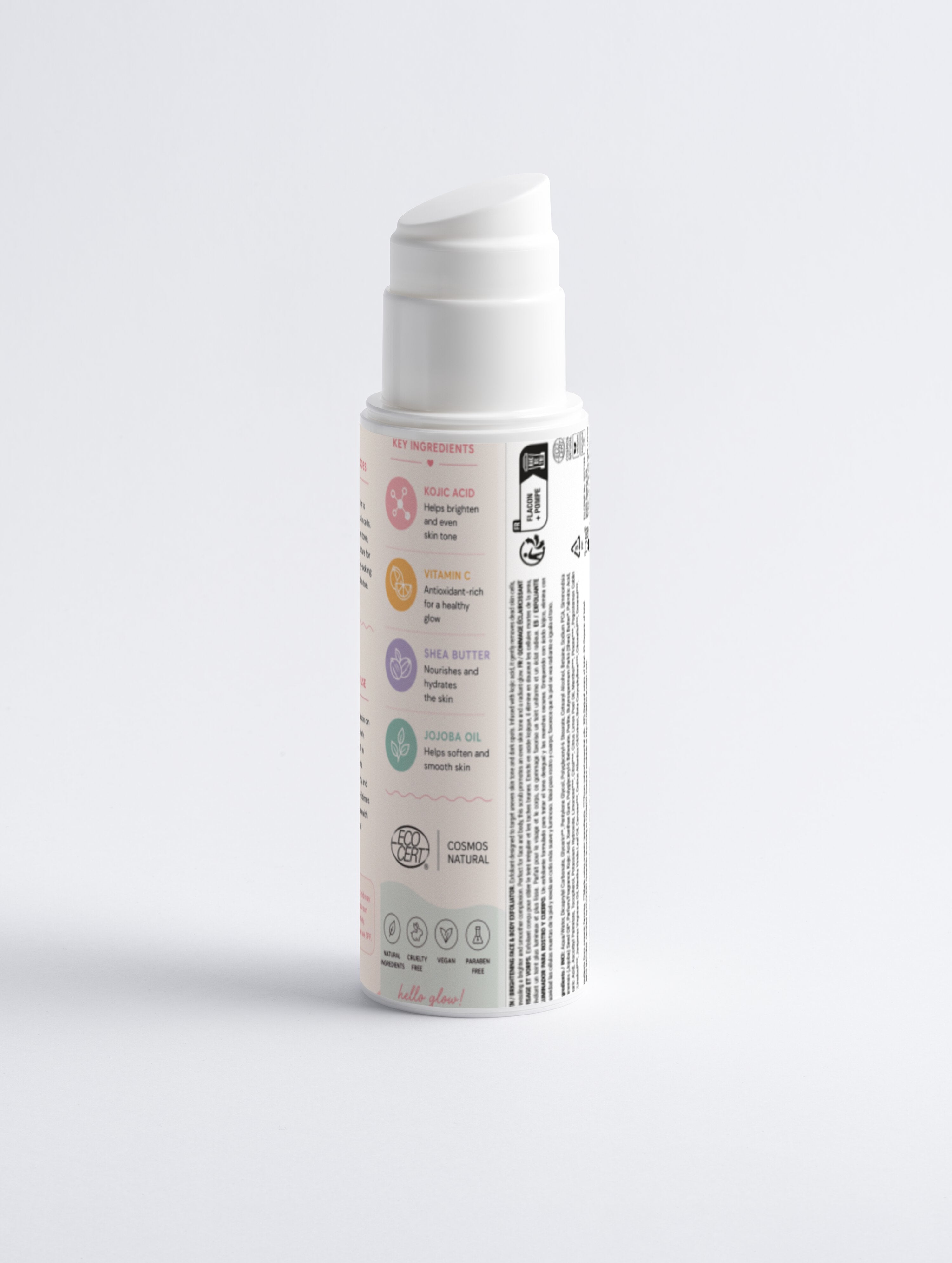 Brightening Face&Body Exfoliator with Kojic Acid